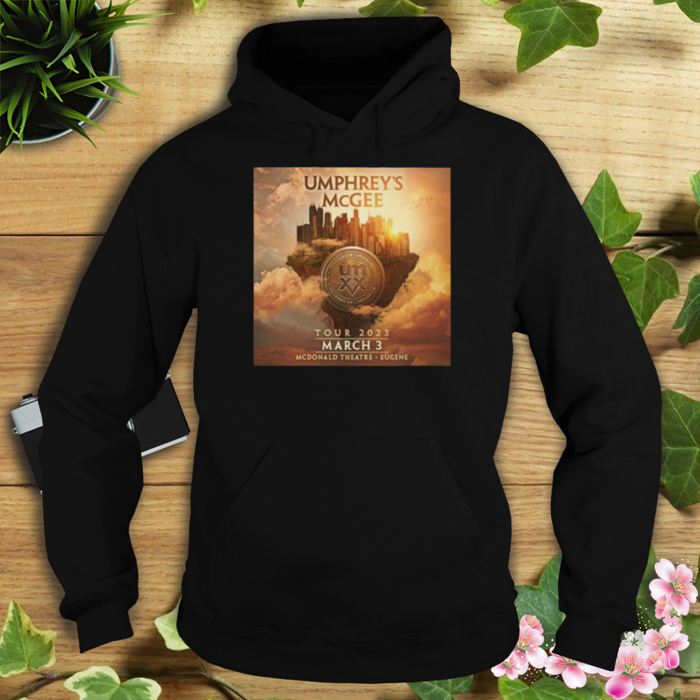 Umphreys mcgee 2023 tour 25th anniversary jan 15th 2023 wind creek event center bethlehem shirt 4 Hoodie tshirt
