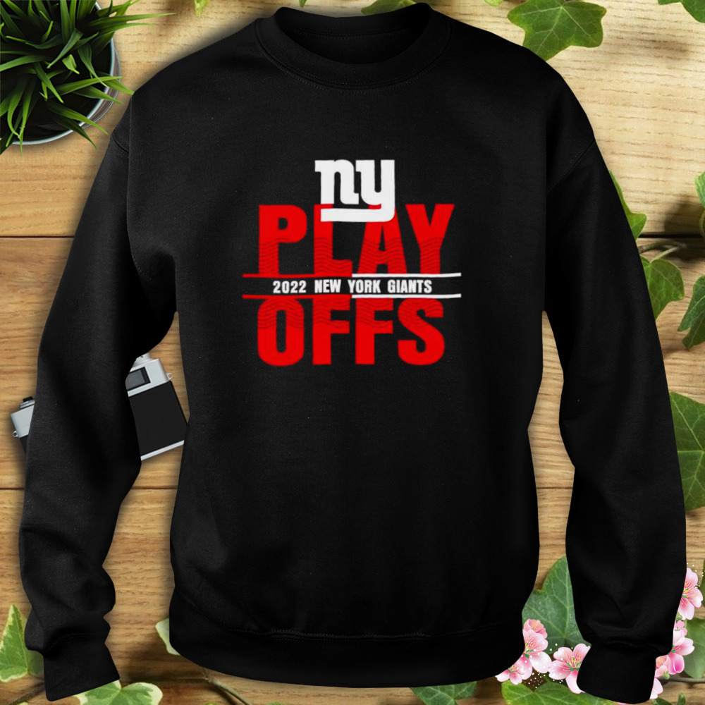new York Giants 2022 playoffs shirt 5 Sweat tshirt