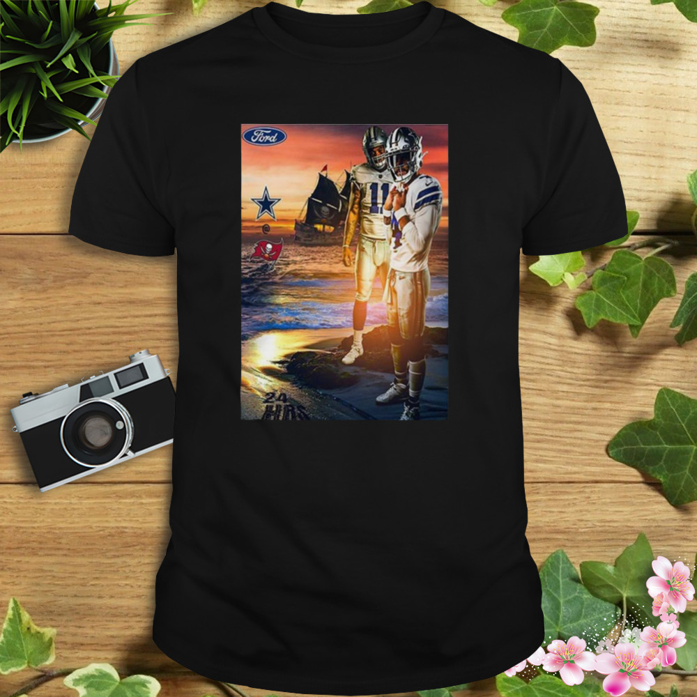 24 Hours Until Our NFL Playoffs Battle In Bay – Dallas Cowboys vs Tampa Bay Buccaneers Shirt 1 Unisex tshirt