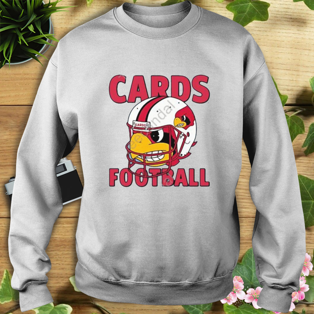Arizona Cardinals Football Cards Football Shirt 5 Sweat shirt