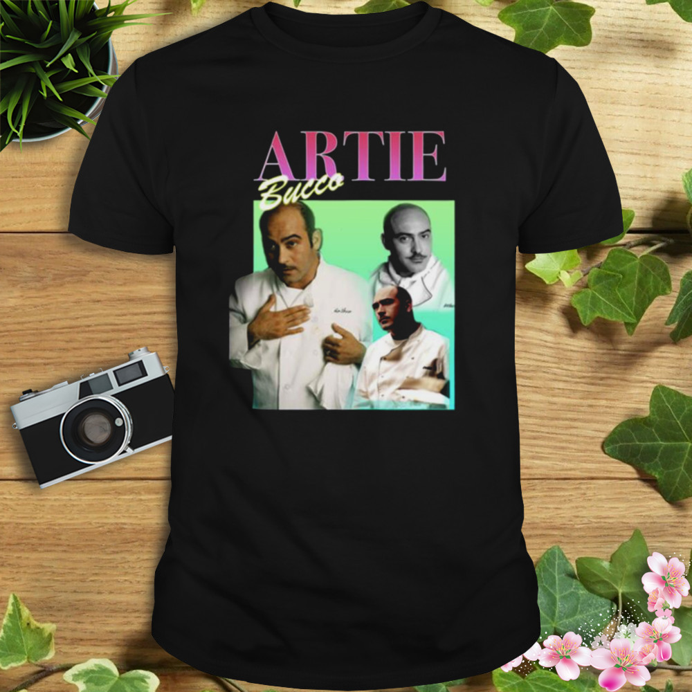 Arthur Bucco The Sopranos Collage Design shirt