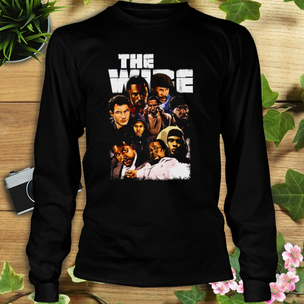 Characters Design The Wire Series shirt 3 Longsleeve tshirt