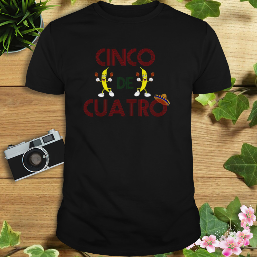 Cinco De Cuatro Arrested Development Banana Logo shirt 1 Unisex tshirt