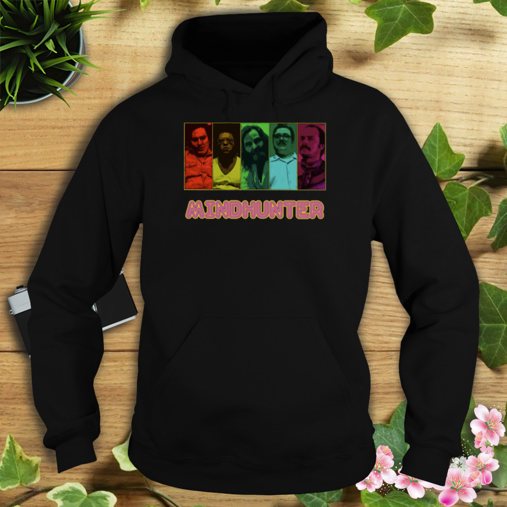 Colored Characters Graphic Mindhunter shirt 4 Hoodie tshirt
