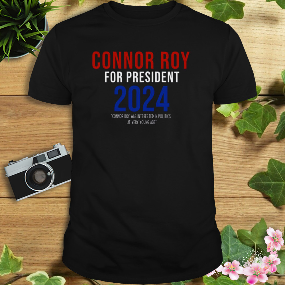 Connor Roy For President Succession Logo shirt 1 Unisex tshirt