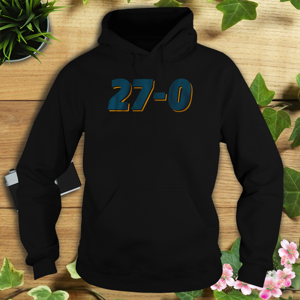 Jacksonville 27-0 Shirt 4 Hoodie tshirt