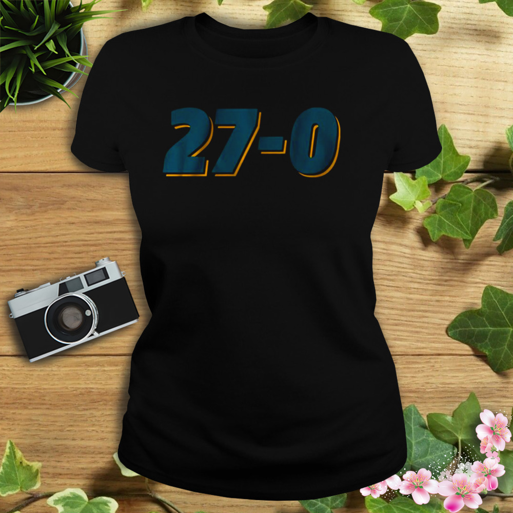 Jacksonville 27-0 Shirt 2 Women's tshirt