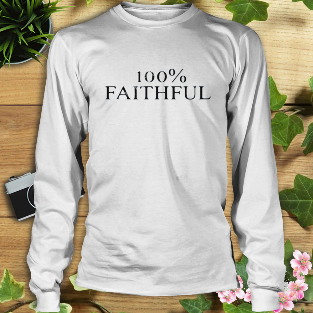 Jayde Adams Wearing 100% Faithful Shirt 3 Longsleeve shirt