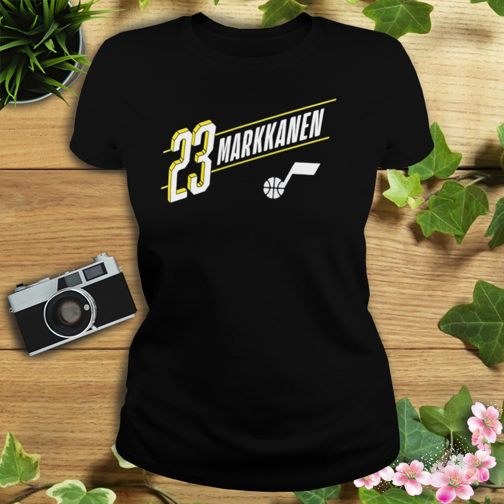 Lauri Markkanen Utah Jazz Full-Court Press Shirt 2 Women's tshirt