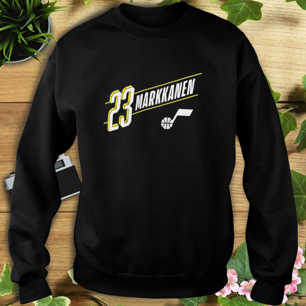 Lauri Markkanen Utah Jazz Full-Court Press Shirt 5 Sweat tshirt