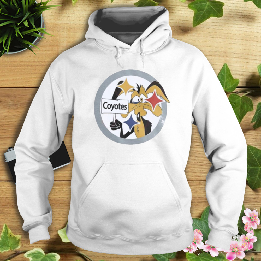 NFL Pittsburgh Steelers Wile E. Coyote T-Shirt 4 Hoodie shirt