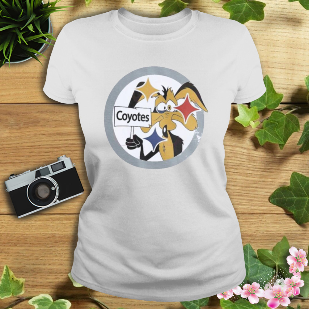 NFL Pittsburgh Steelers Wile E. Coyote T-Shirt 2 Women's shirt