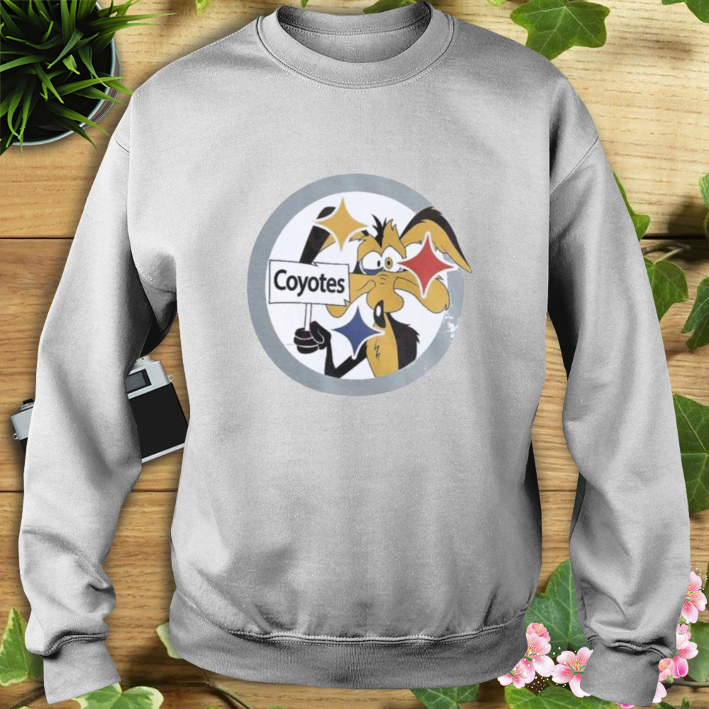 NFL Pittsburgh Steelers Wile E. Coyote T-Shirt 5 Sweat shirt