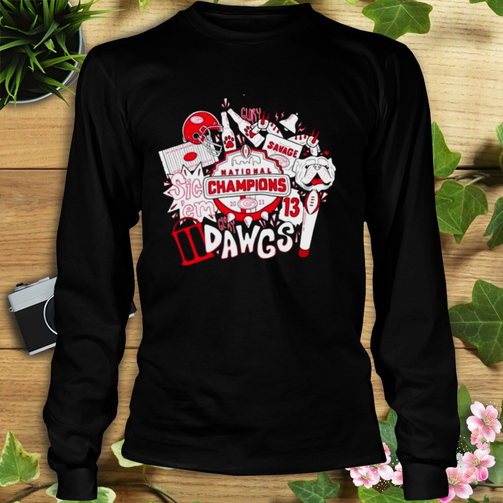 Yay Sports Dog Dawgs Georgia Bulldogs 2023 Shirt 3 Longsleeve tshirt