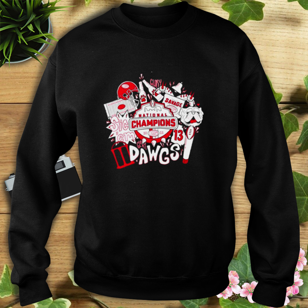 Yay Sports Dog Dawgs Georgia Bulldogs 2023 Shirt 5 Sweat tshirt