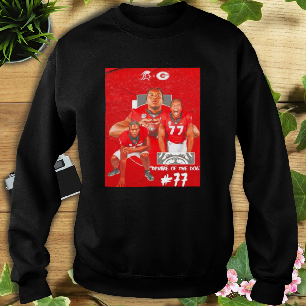 devin Willock beware of the dog Geargia Bulldogs shirt 5 Sweat tshirt