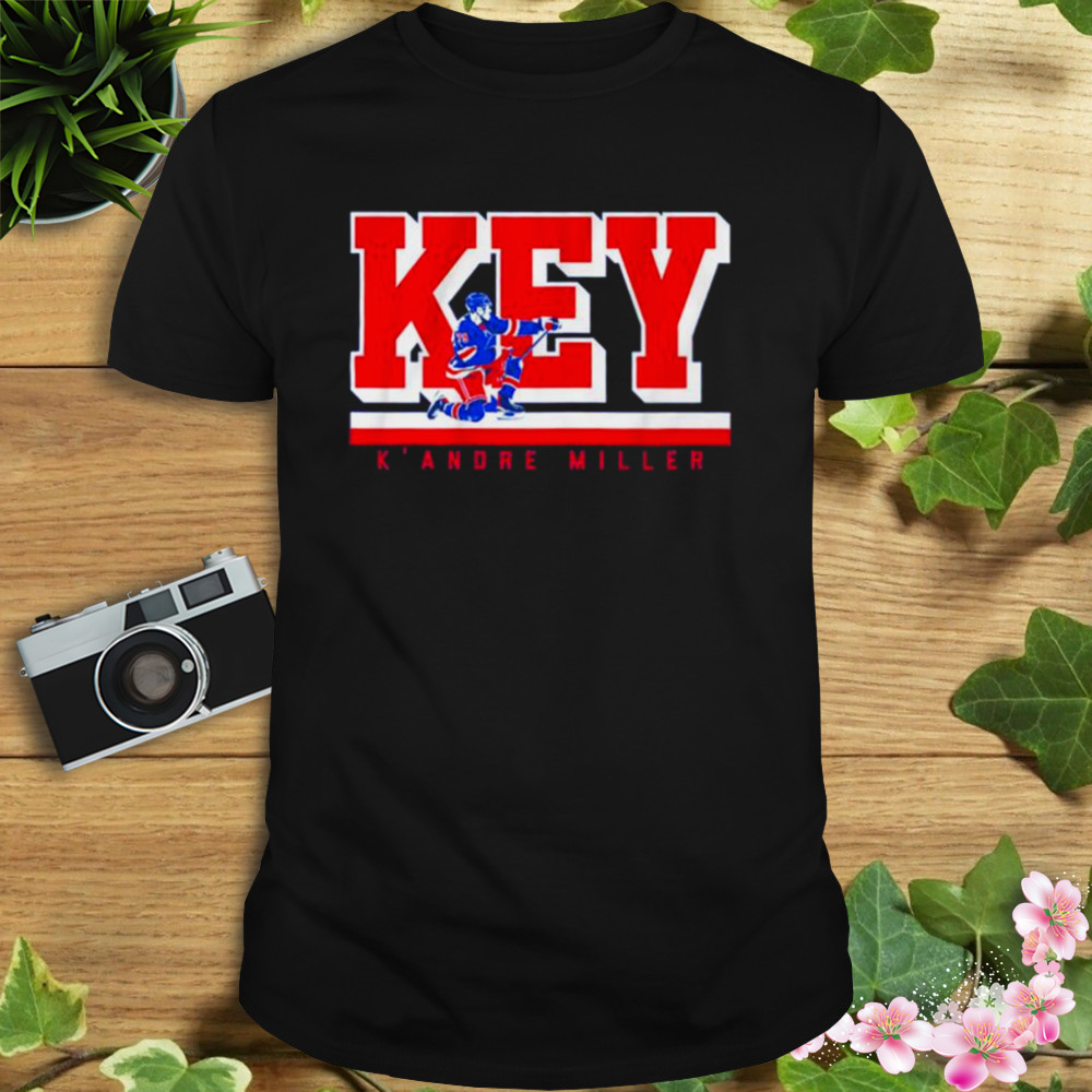key K’Andre Miller New York Rangers shirt