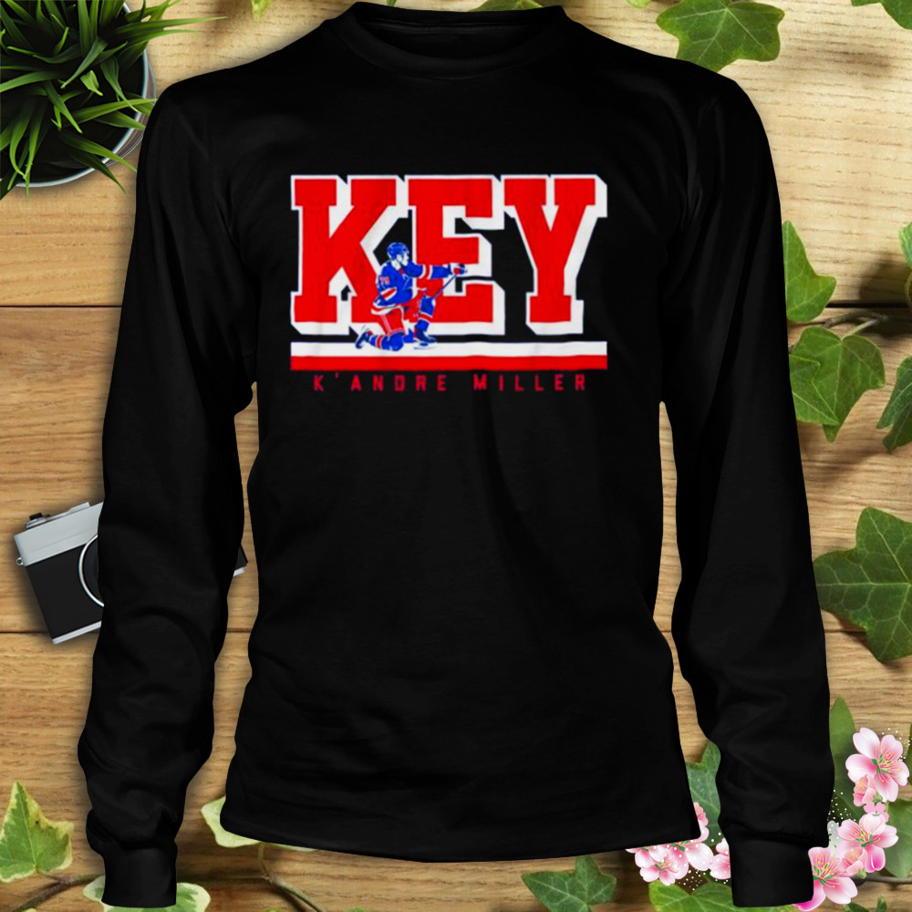 key K’Andre Miller New York Rangers shirt 3 Longsleeve tshirt