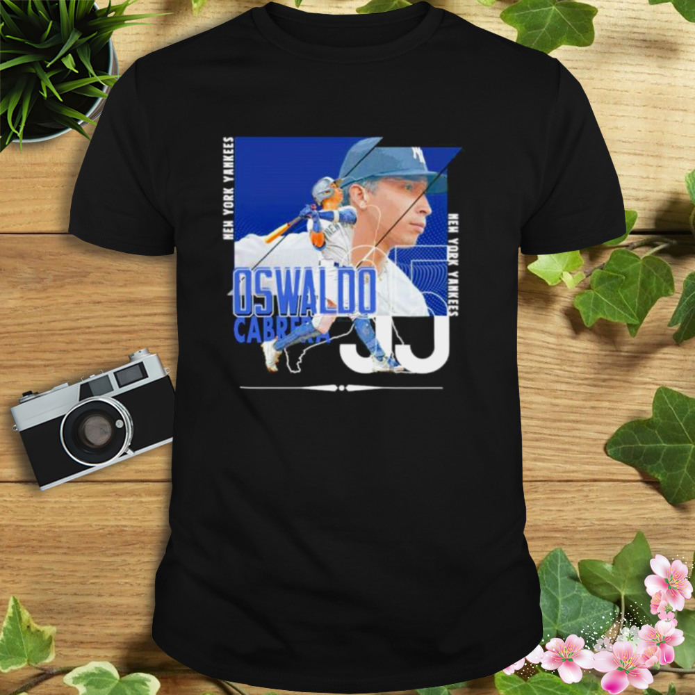 oswaldo Cabrera New York Yankees baseball poster shirt 1 Unisex tshirt