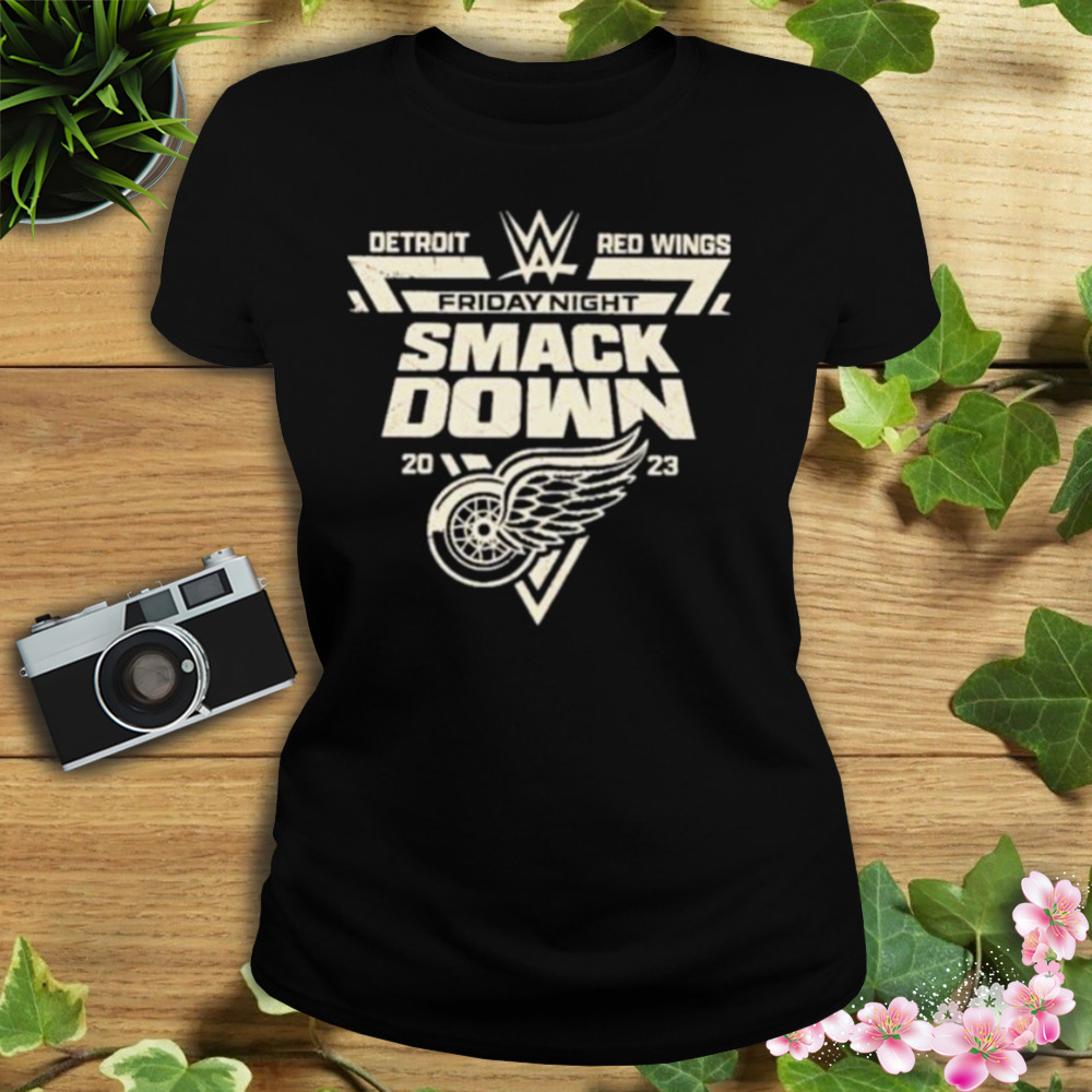 Detroit Red Wings Friday Night Smackdown 2023 shirt 2 Women's tshirt