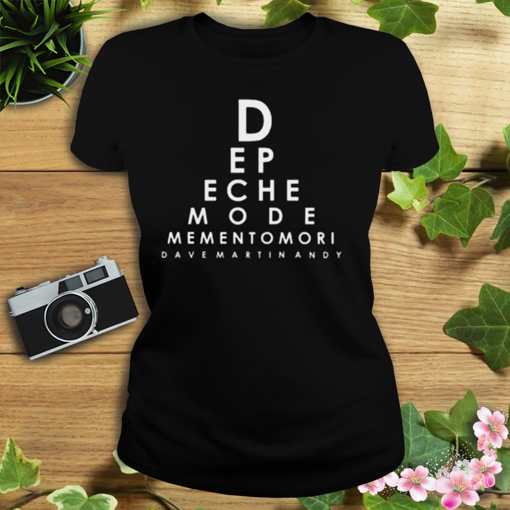 Eye chart memento morI mode memento mode morI shirt 2 Women's tshirt