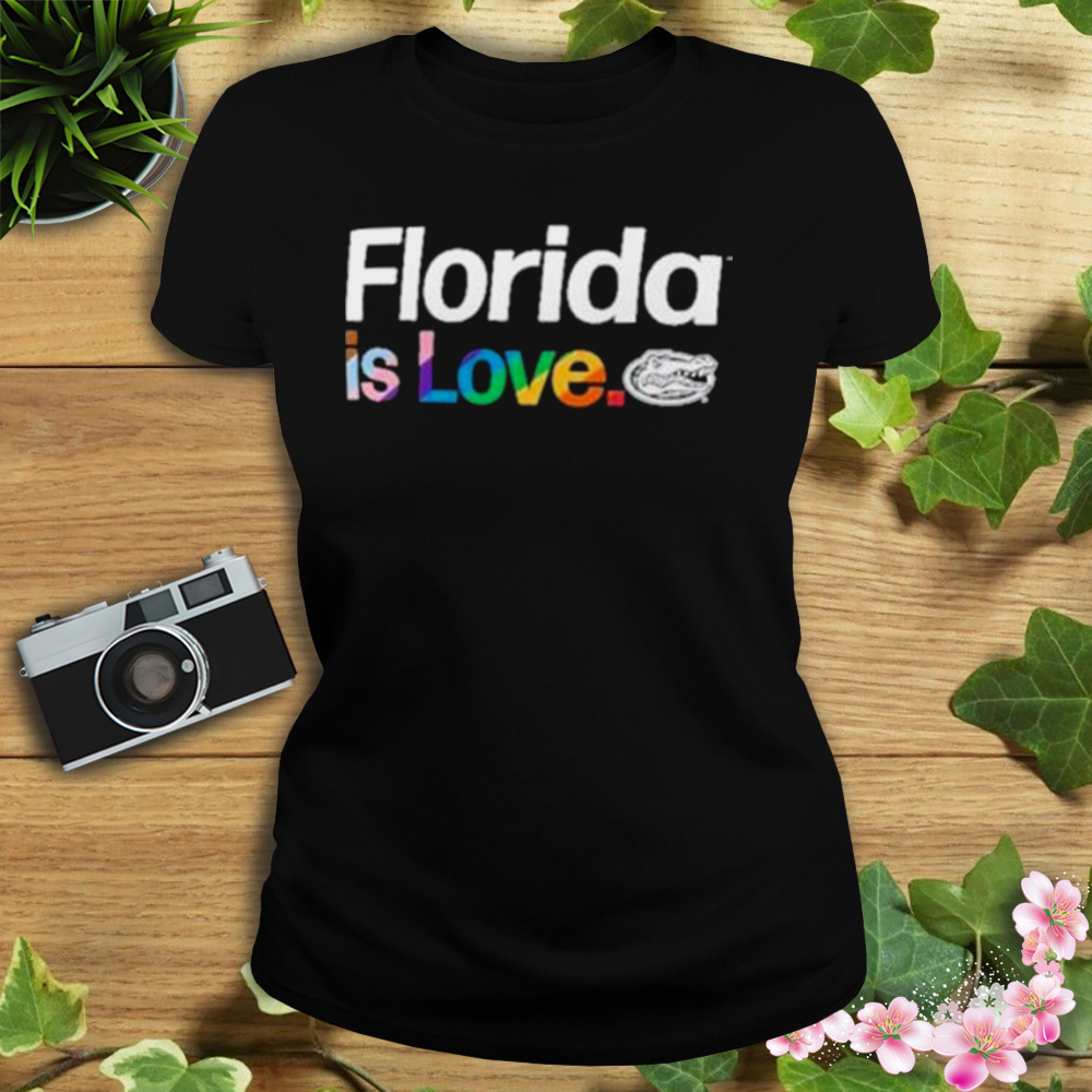 Florida is love Florida Gators LGBT shirt 2 Women's tshirt
