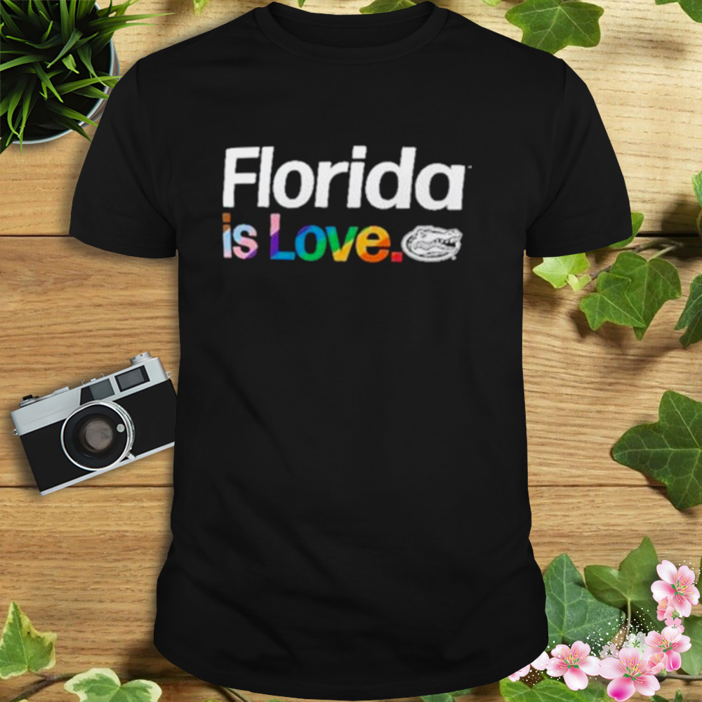 Florida is love Florida Gators LGBT shirt 1 Unisex tshirt
