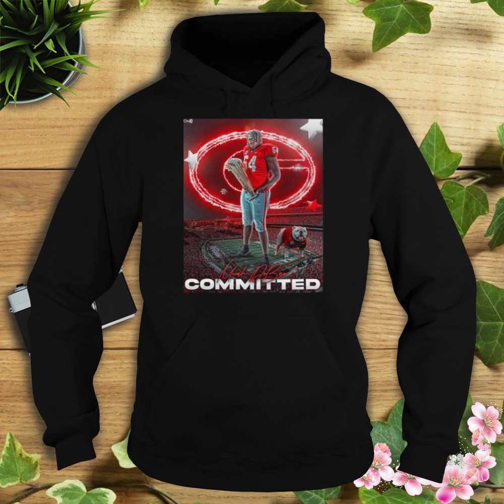 Georgia Bulldogs Micah DeBose Committed Champions Shirt 4 Hoodie tshirt