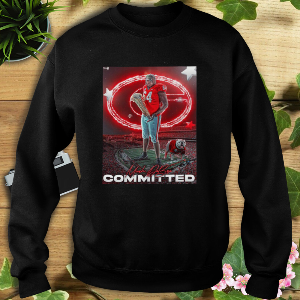 Georgia Bulldogs Micah DeBose Committed Champions Shirt 5 Sweat tshirt