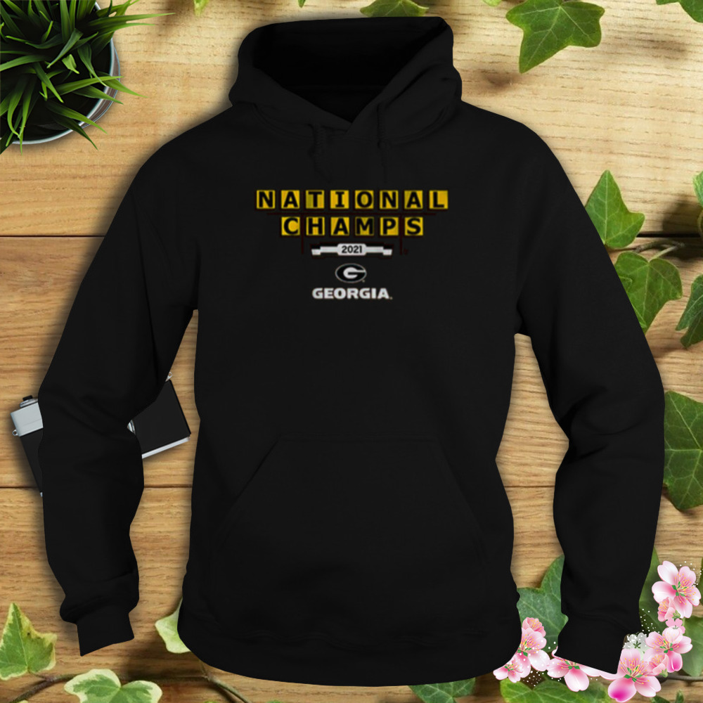 Georgia Football National Champs Sign T-Shirt 4 Hoodie tshirt