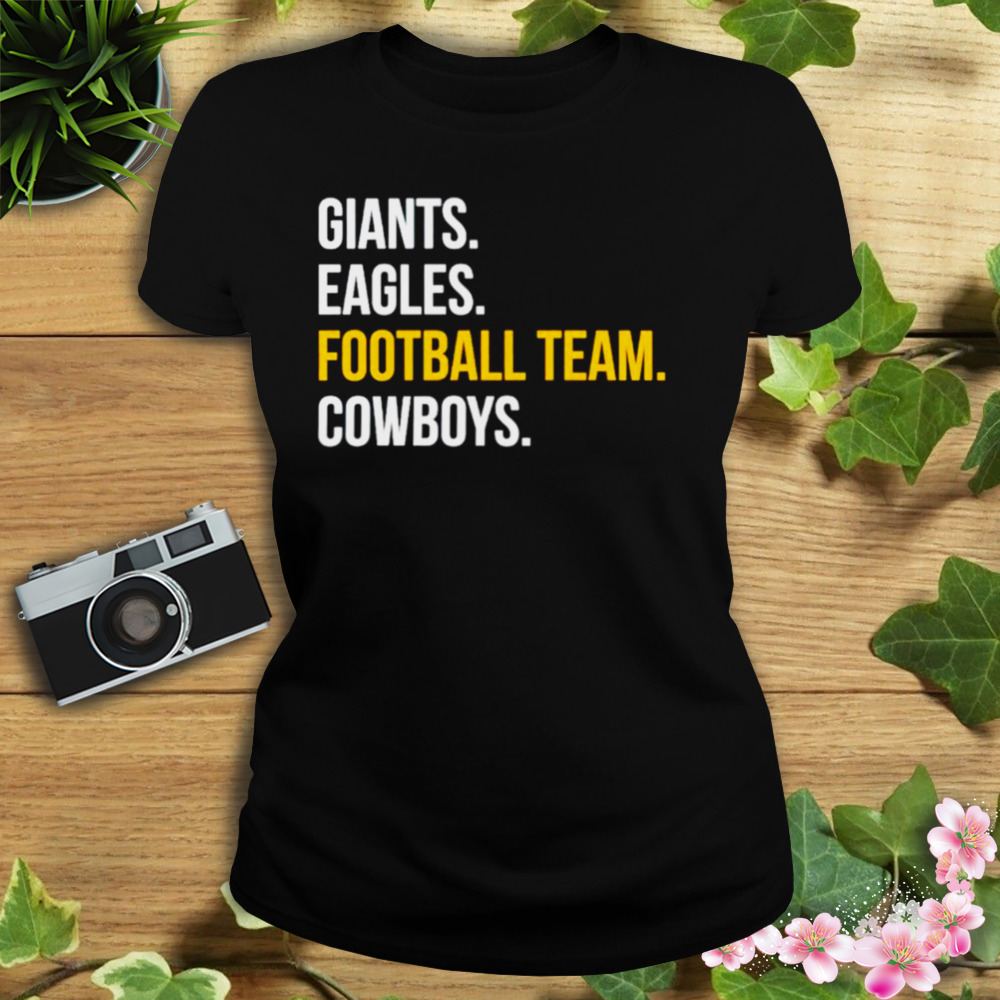 Giants Eagles football team Cowboys shirt 2 Women's tshirt