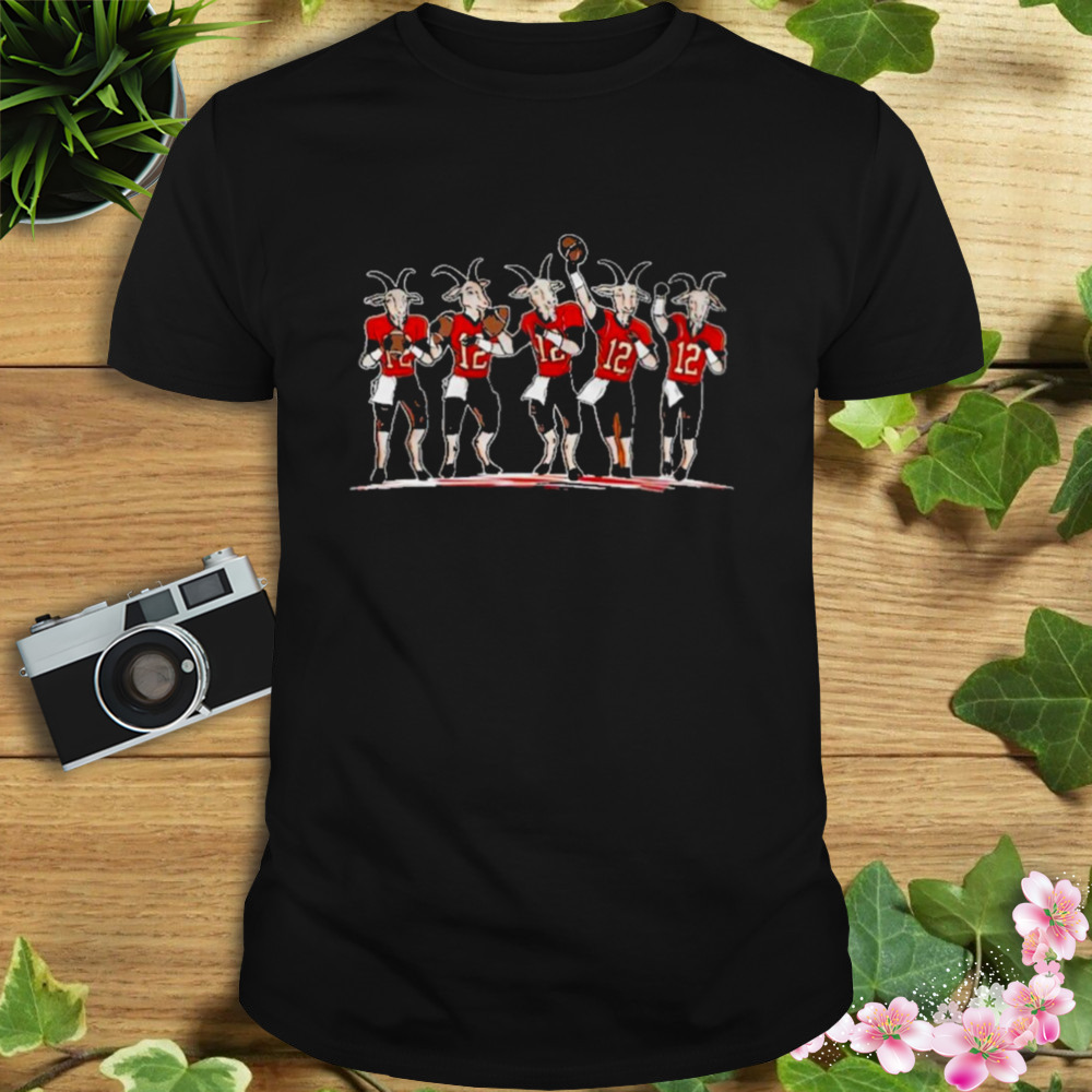 Goat Throwing Football 2023 shirt 1 Unisex tshirt