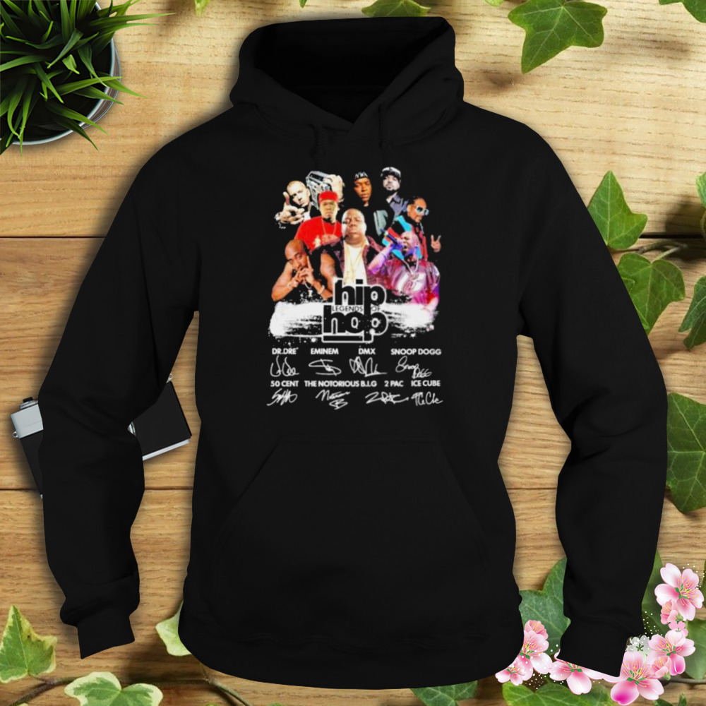 Hip Hop Of Legends signatures 2023 Shirt 4 Hoodie tshirt