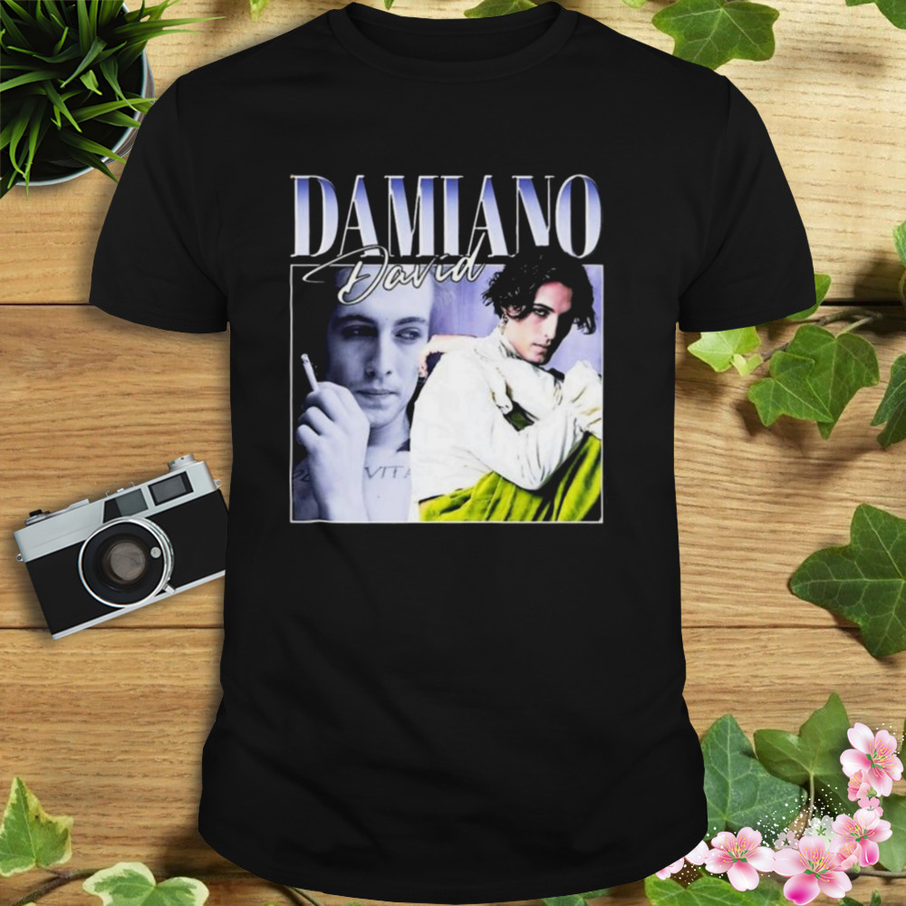 I Love Damiano David Maneskin Band Homepage Shirt