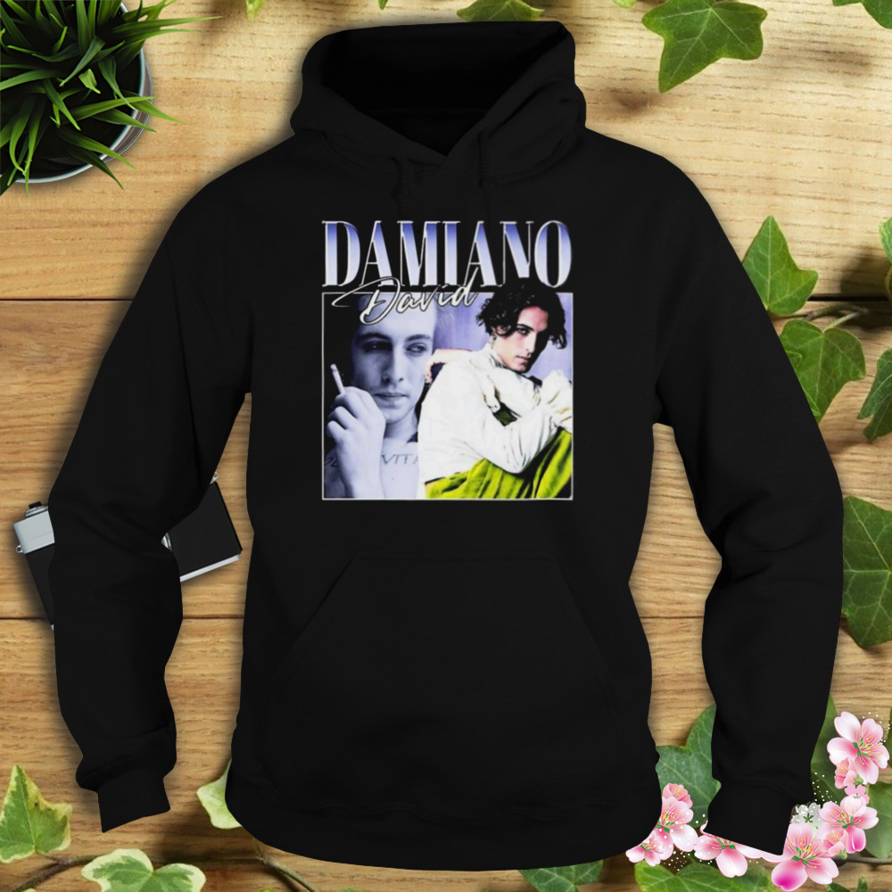 I Love Damiano David Maneskin Band Homepage Shirt 4 Hoodie tshirt