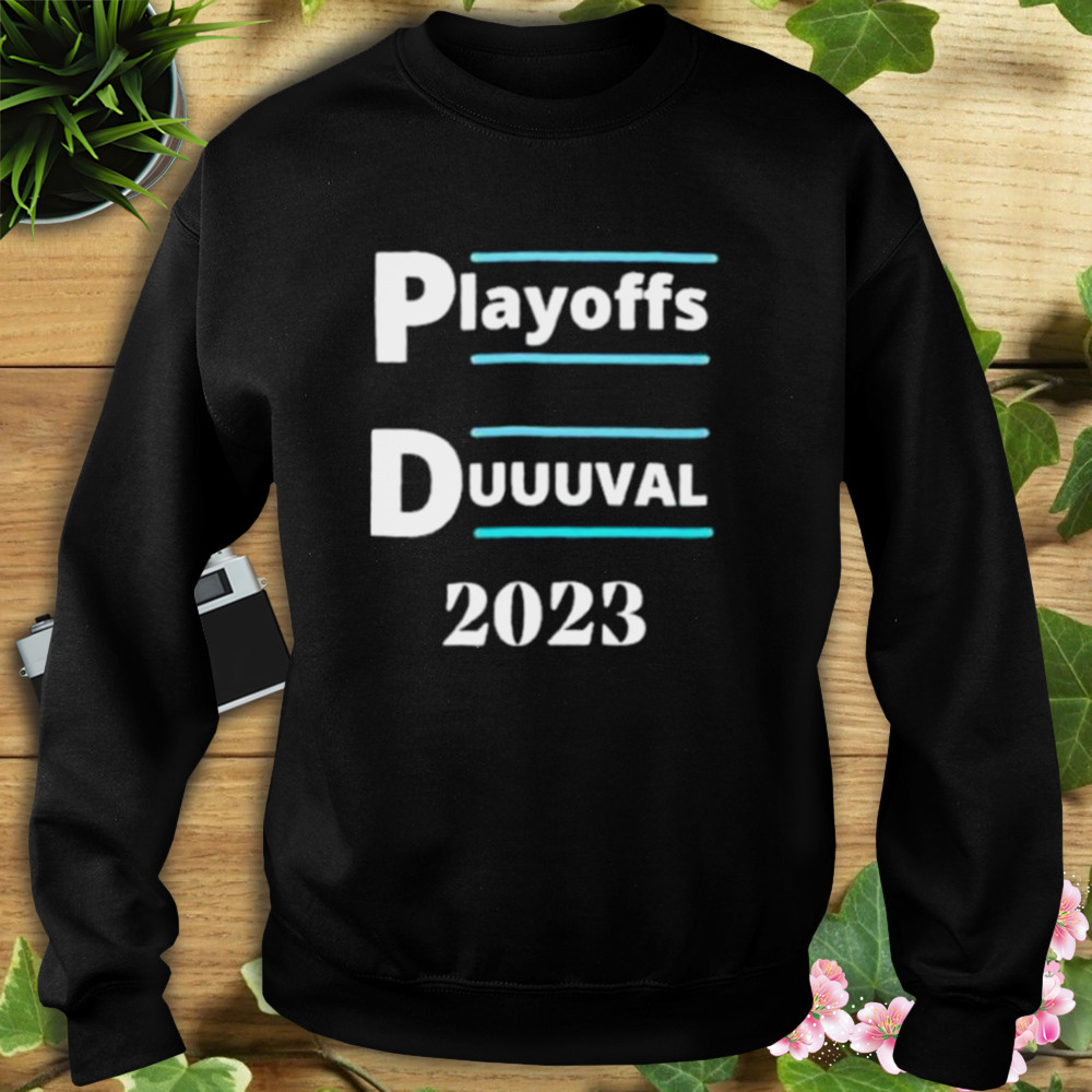 Jacksonville Jaguars Playoffs Duval 2023 shirt 5 Sweat tshirt