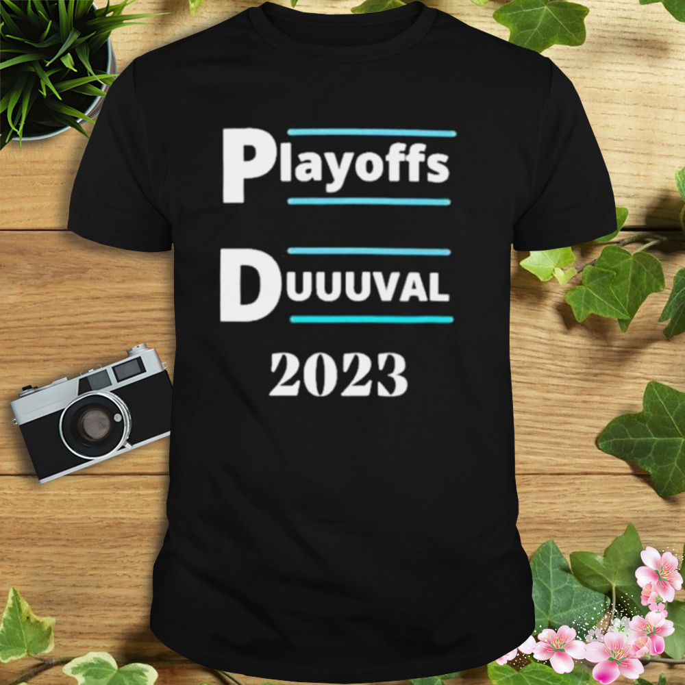 Jacksonville Jaguars Playoffs Duval 2023 shirt 1 Unisex tshirt
