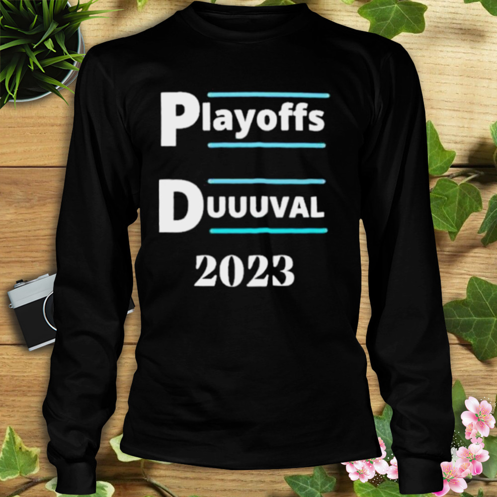 Jacksonville Jaguars Playoffs Duval 2023 shirt 3 Longsleeve tshirt