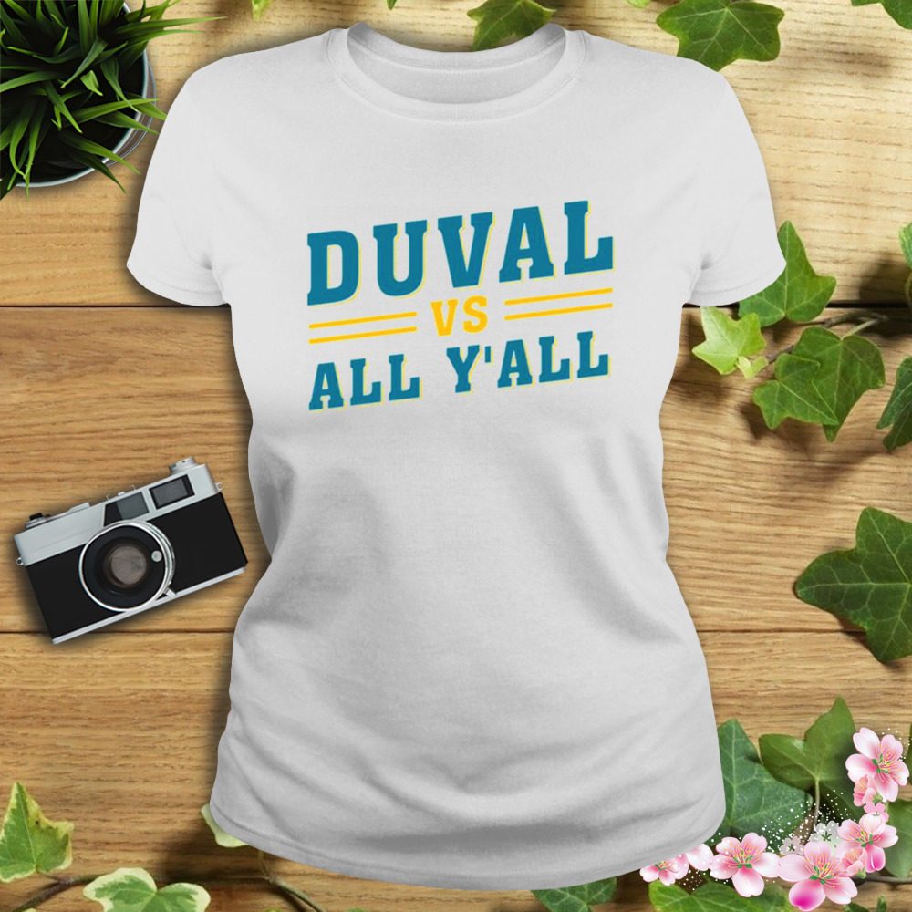 Jacksonville Jaguars Duval Vs All Y'All Shirt - Peanutstee