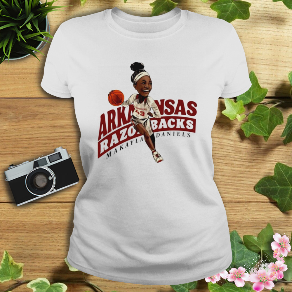 Makayla Daniels Caricature Arkansas Razorbacks shirt 2 Women's shirt