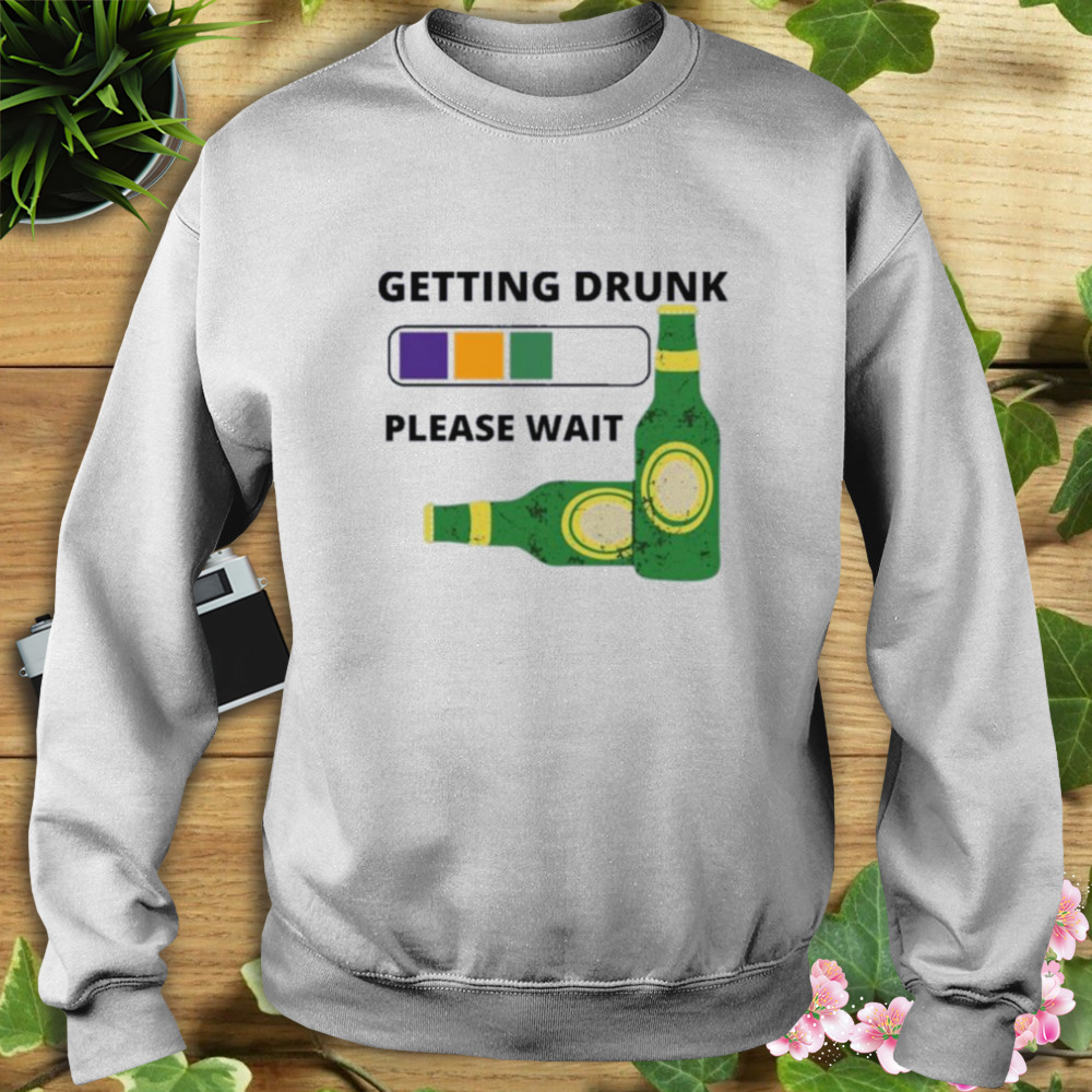 MardI gras drinking costume getting drunk shirt 5 Sweat shirt