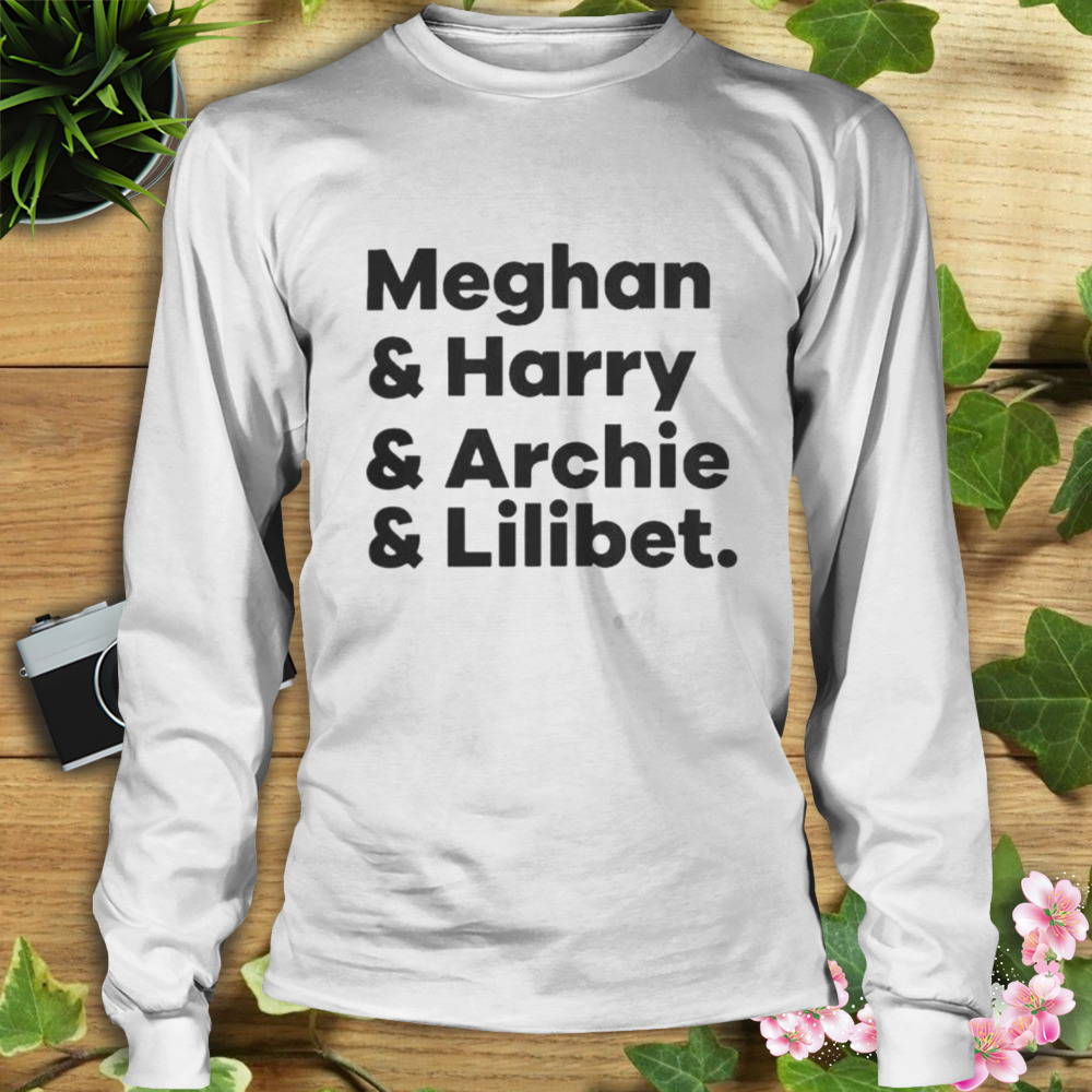 Meghan & Harry & Archie & Lilibet Tee Shirt 3 Longsleeve shirt