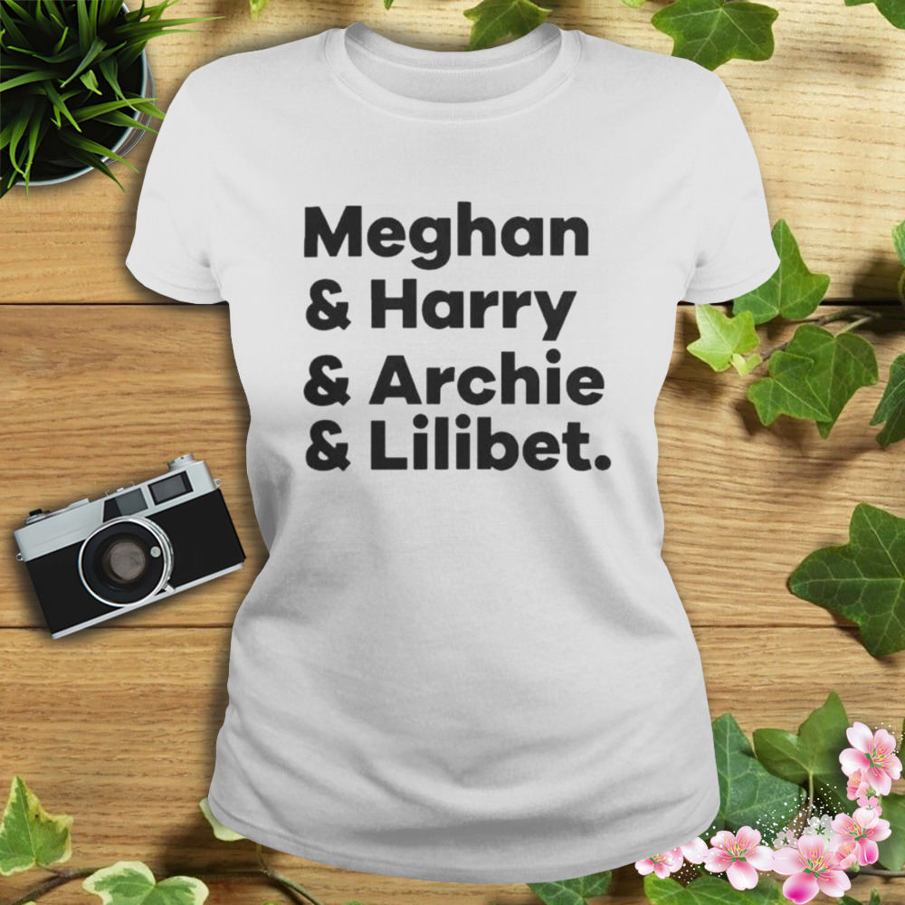 Meghan & Harry & Archie & Lilibet Tee Shirt 2 Women's shirt
