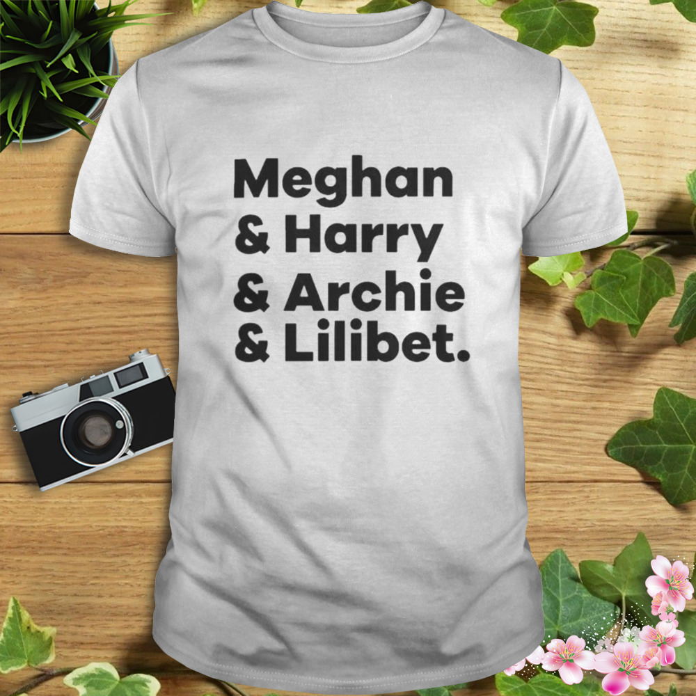 Meghan & Harry & Archie & Lilibet Tee Shirt