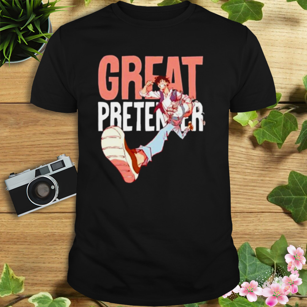 Run great pretender pink essential artwork shirt