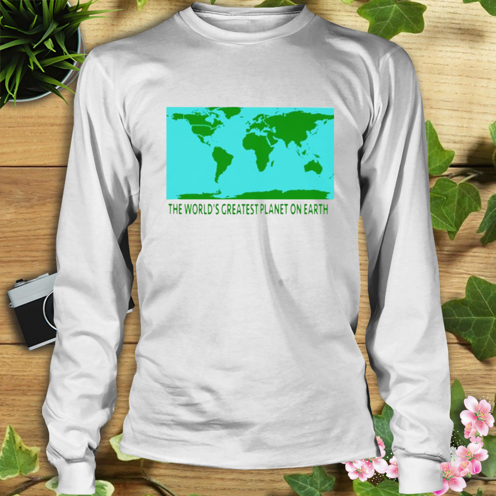 The world’s greatest planet on earth shirt 3 Longsleeve shirt