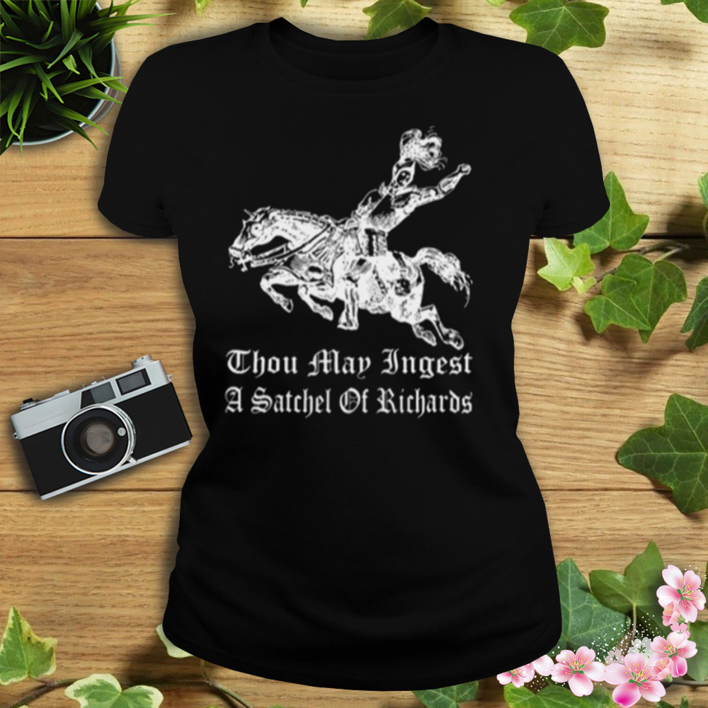 Thou Map Ingest A Satchel Of Richards T-Shirt 2 Women's tshirt
