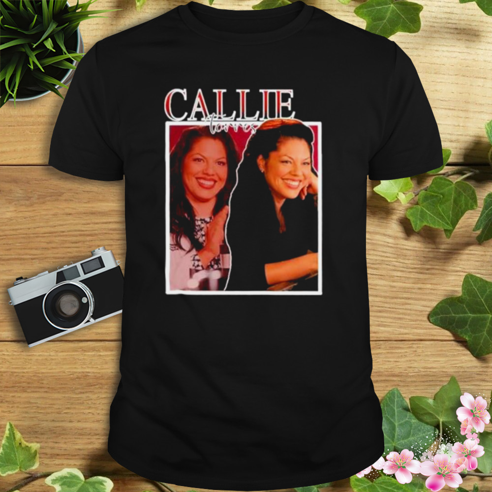Vintage Callie Torres Design Greys Anatomy T-Shirt 1 Unisex tshirt
