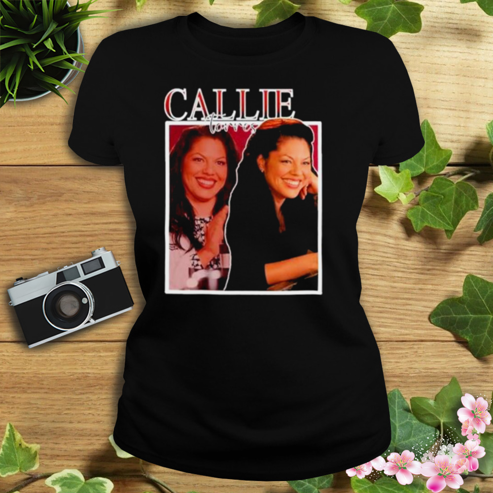 Vintage Callie Torres Design Greys Anatomy T-Shirt 2 Women's tshirt