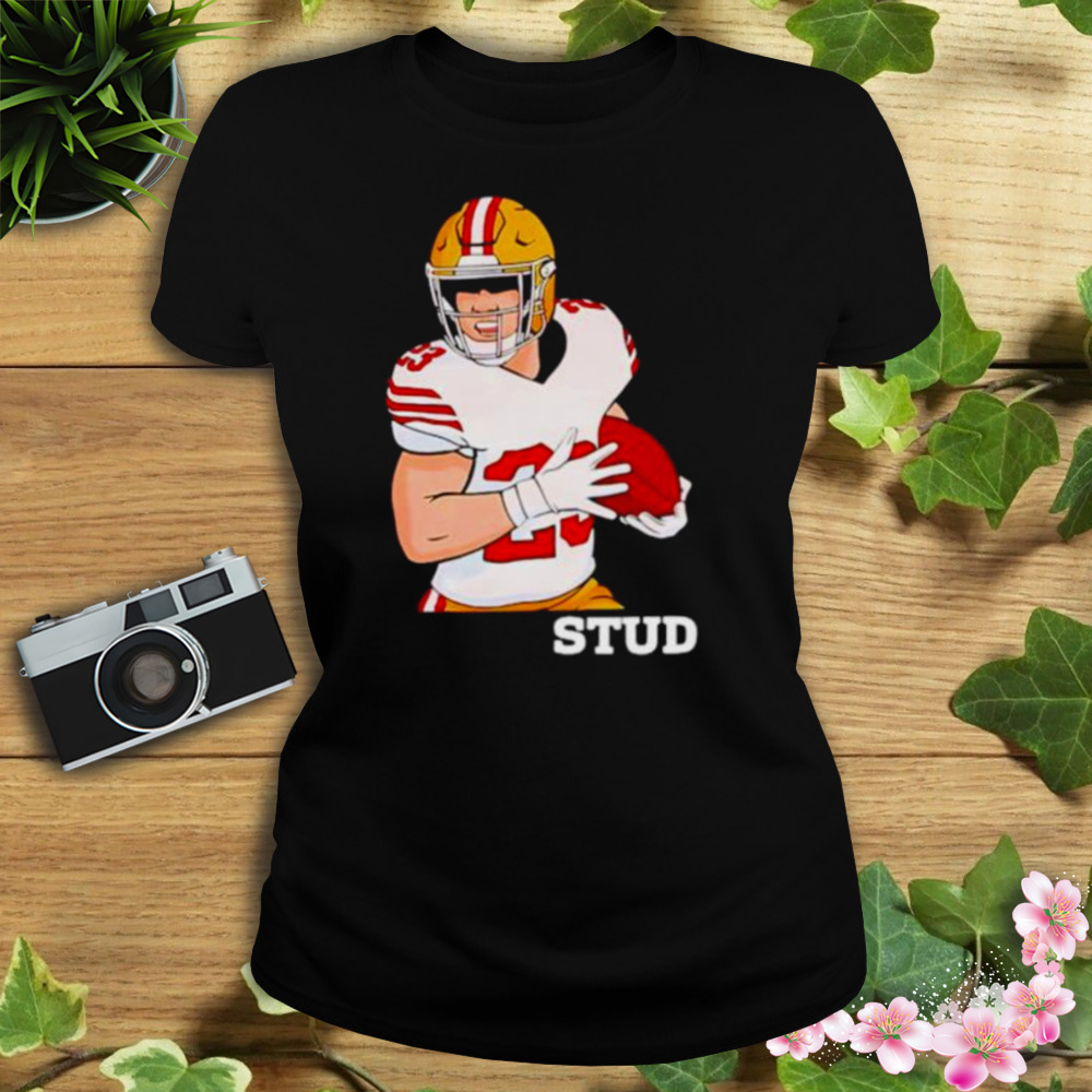49ers Christian McCaffrey stud shirt 2 Women's tshirt